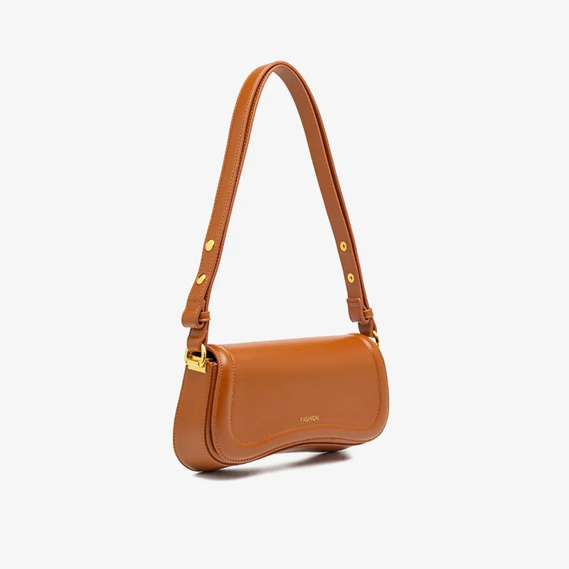 Bolso de cuero, diseño retro, casual, versatil, bolso de hombro, de diario. - Imagen 2